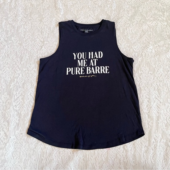 Spiritual Gangster Tops - Spiritual Gangster X Pure Barre collab tank top